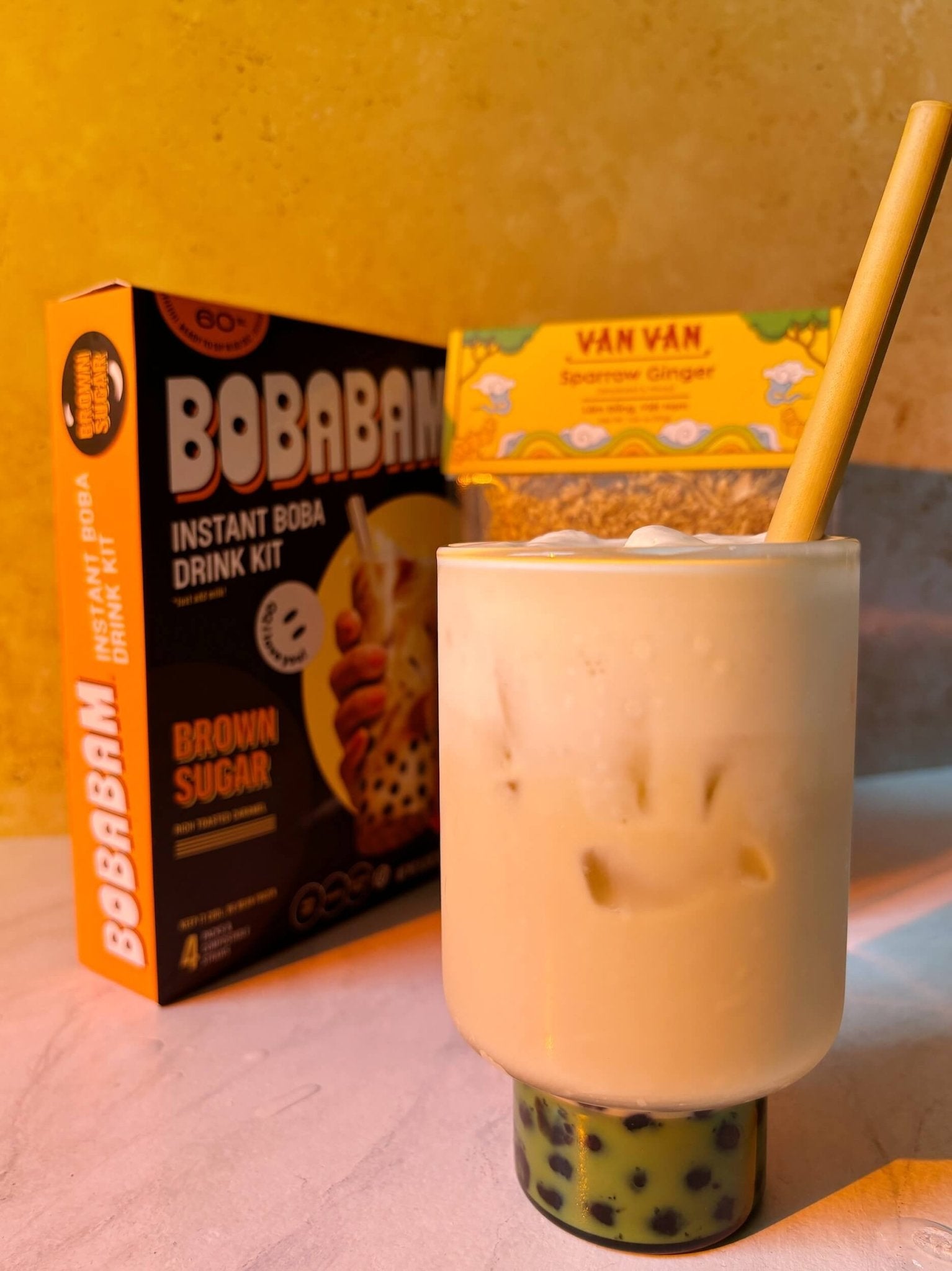 Ginger Brown Sugar Boba | Vietnamese Herbs & Spices | Vân Vân | Vân Vân