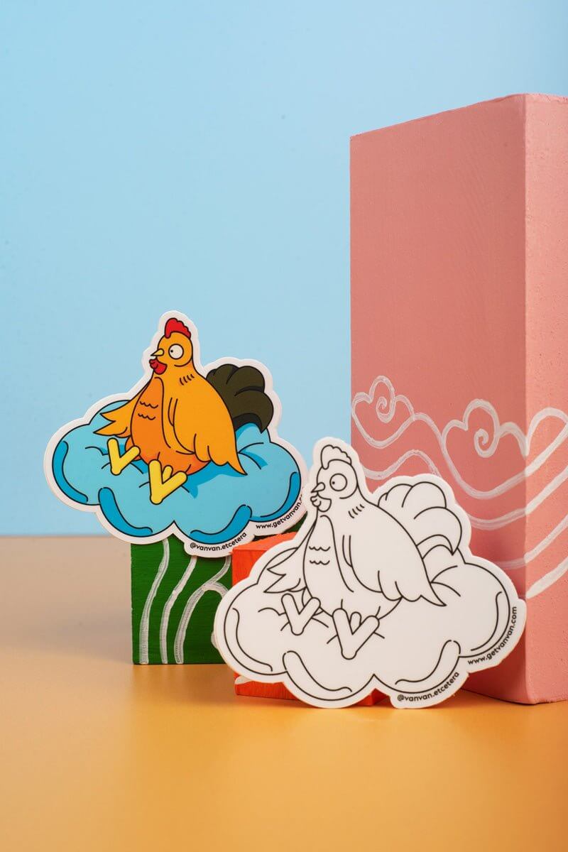 Gà Trống (Rooster) Vinyl Sticker