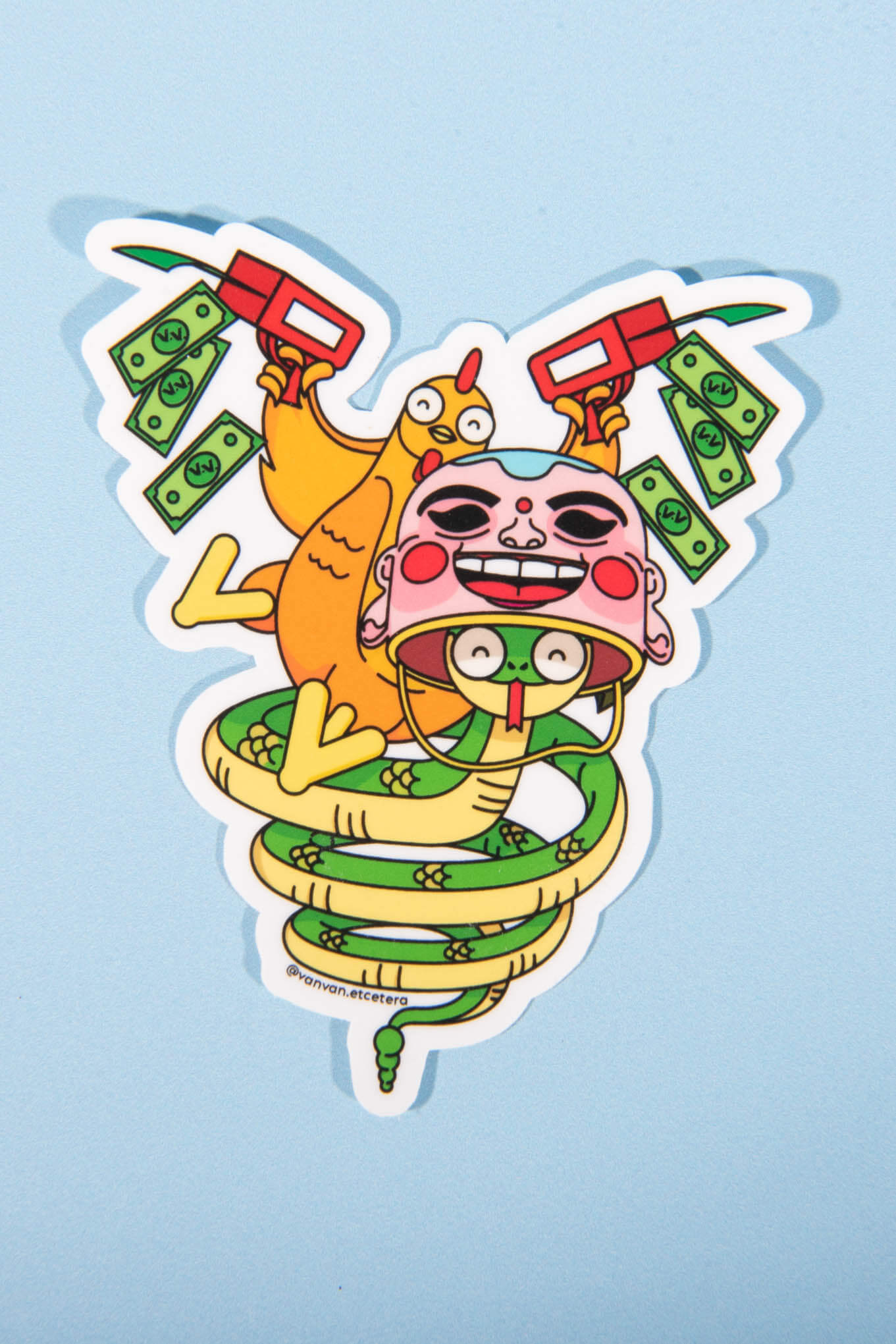 Year Of The Snake Sticker Set
